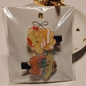 🎀 Pompompurin Hair Clips Duo 🎀